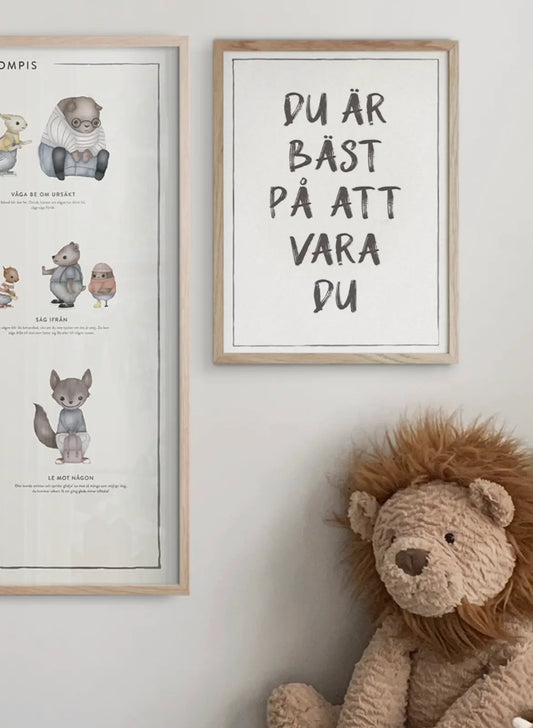 Du är bäst på att vara du