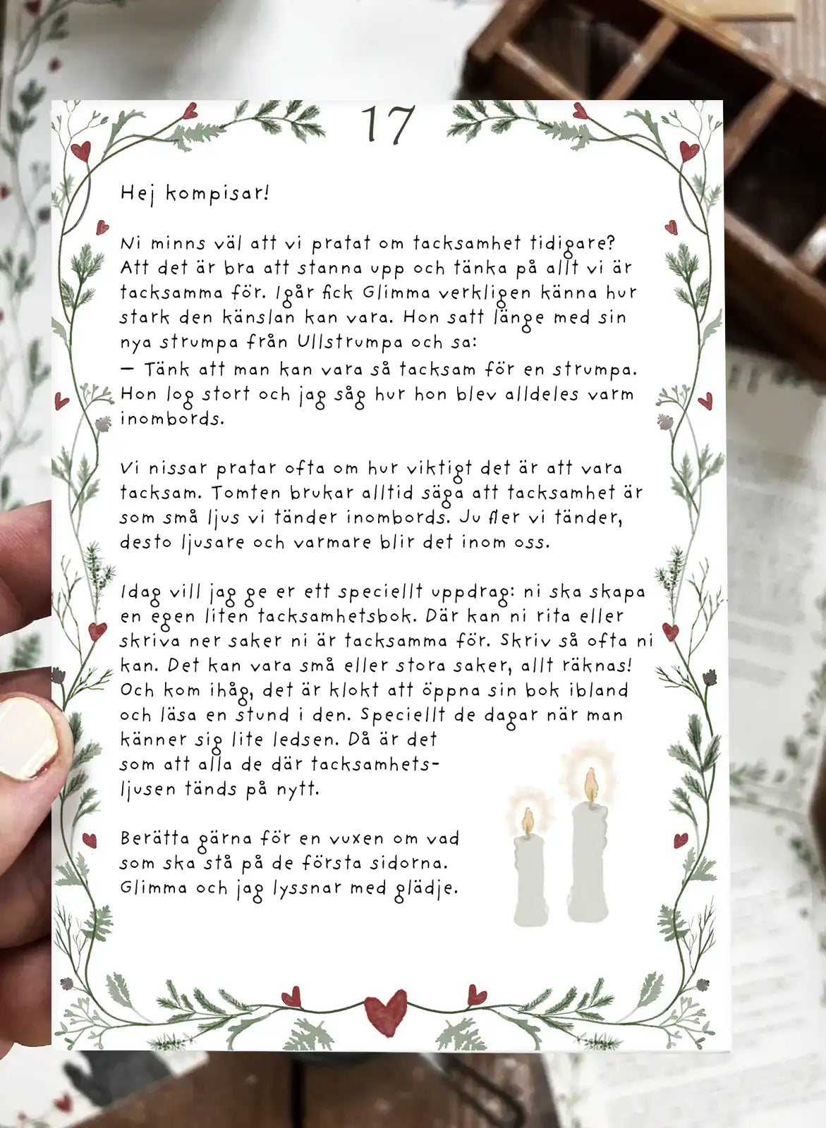 År 3 - Nissen är tillbaka, igen! - Nissekalender