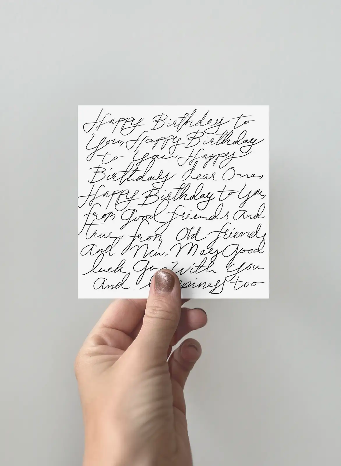 Kort 3-pack - Happy Birthday lyrics