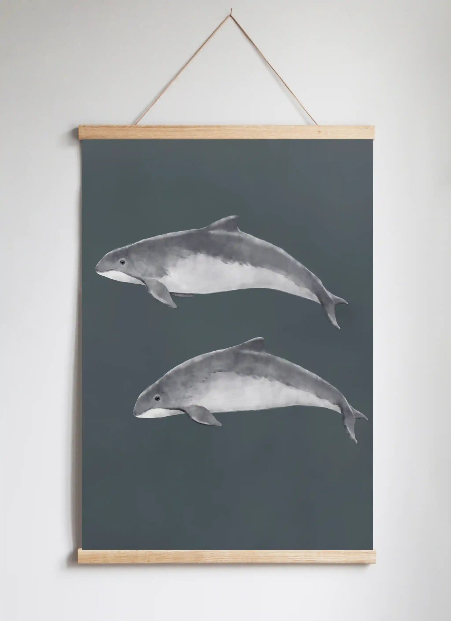 Posterhängare i ek