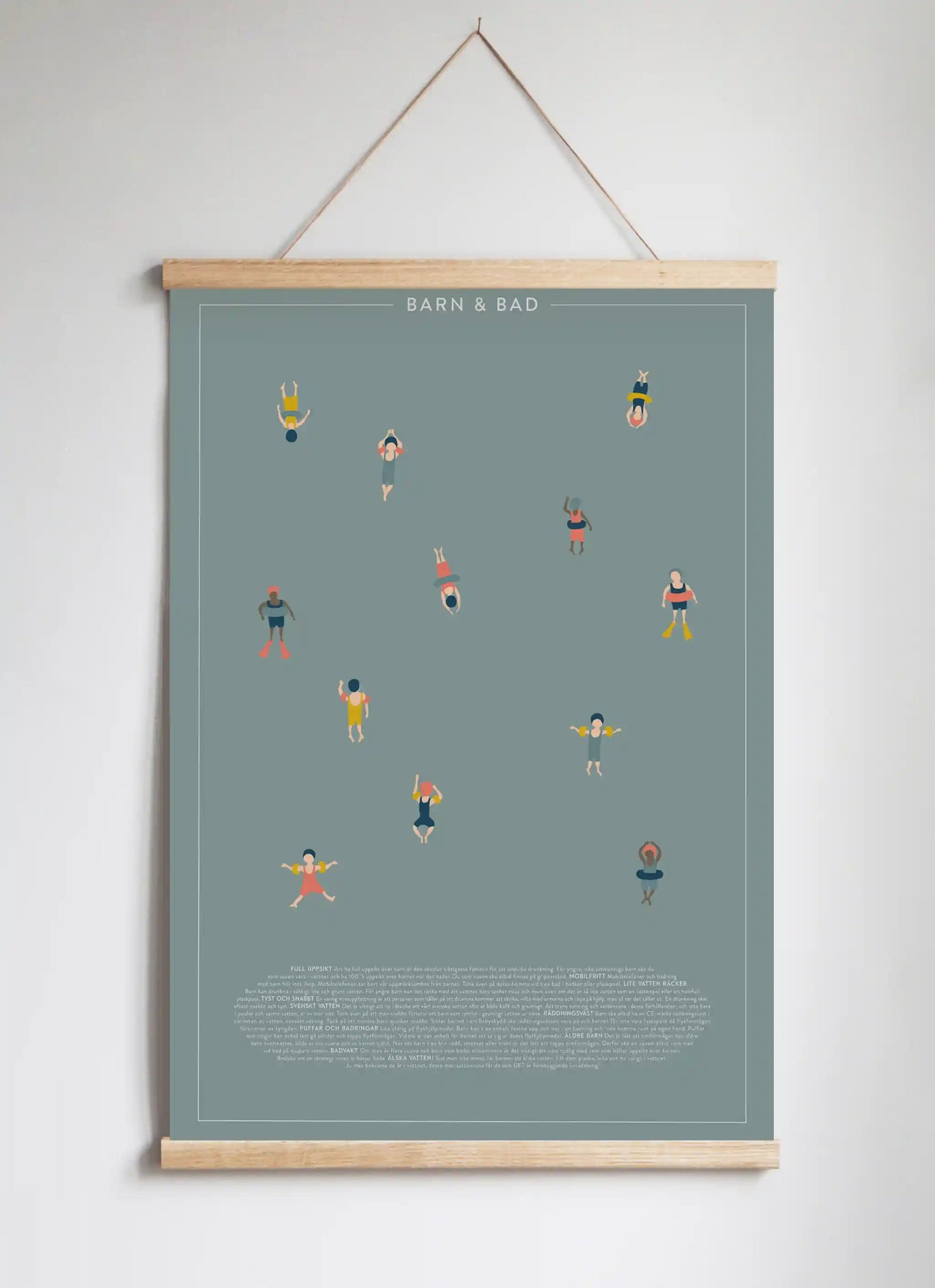Posterhängare i ek