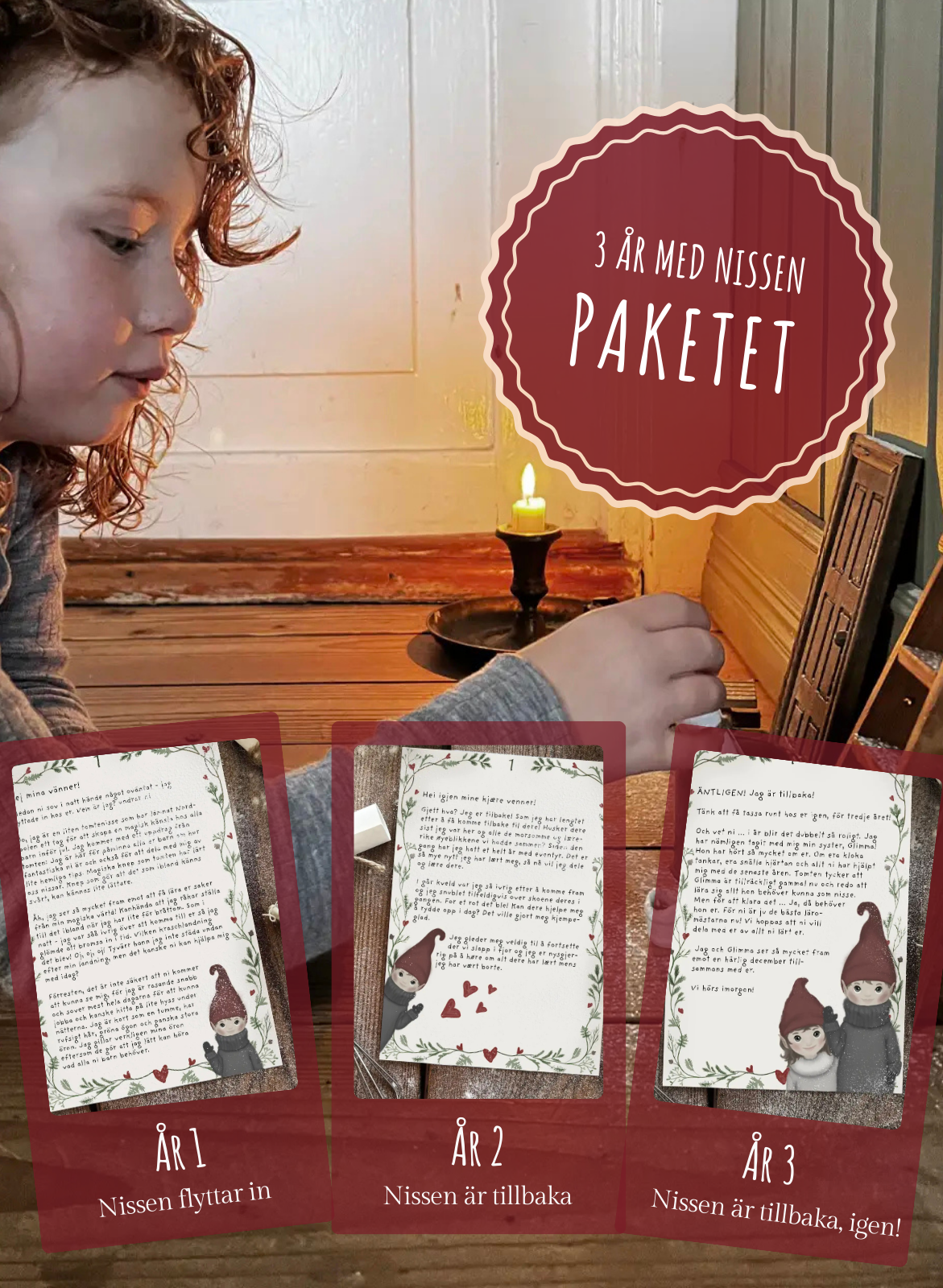 3 år med Nissen - Paketet