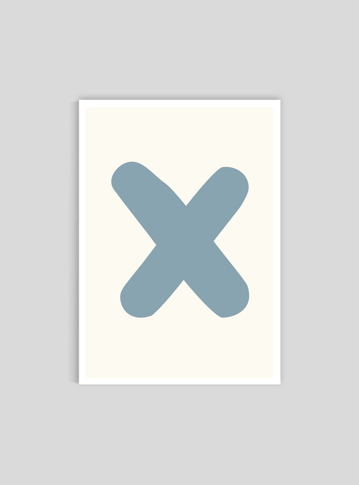 Bokstaven X - Mini print A5 - Kunskapstavlan