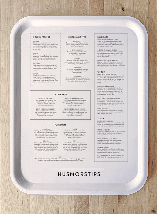 Bricka Husmorstips