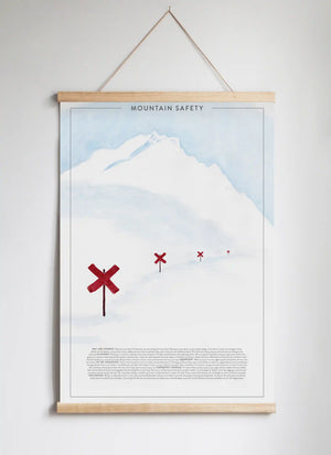 Posterhängare i ek
