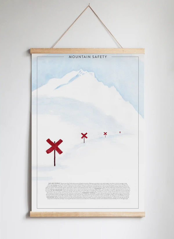 Posterhängare i ek