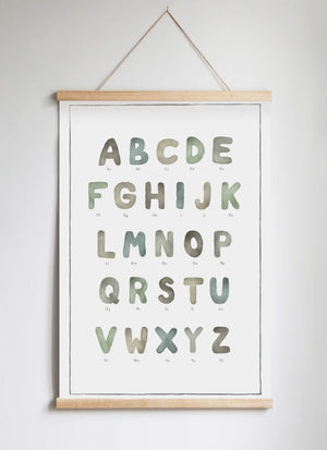 Posterhängare i ek