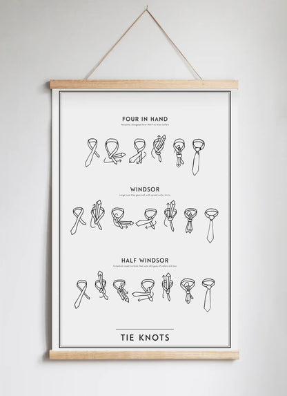 Posterhängare i ek