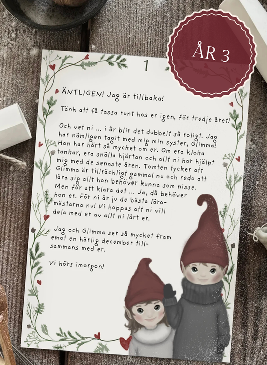 Nissebrev - Nissen är tillbaka, igen! - År 3