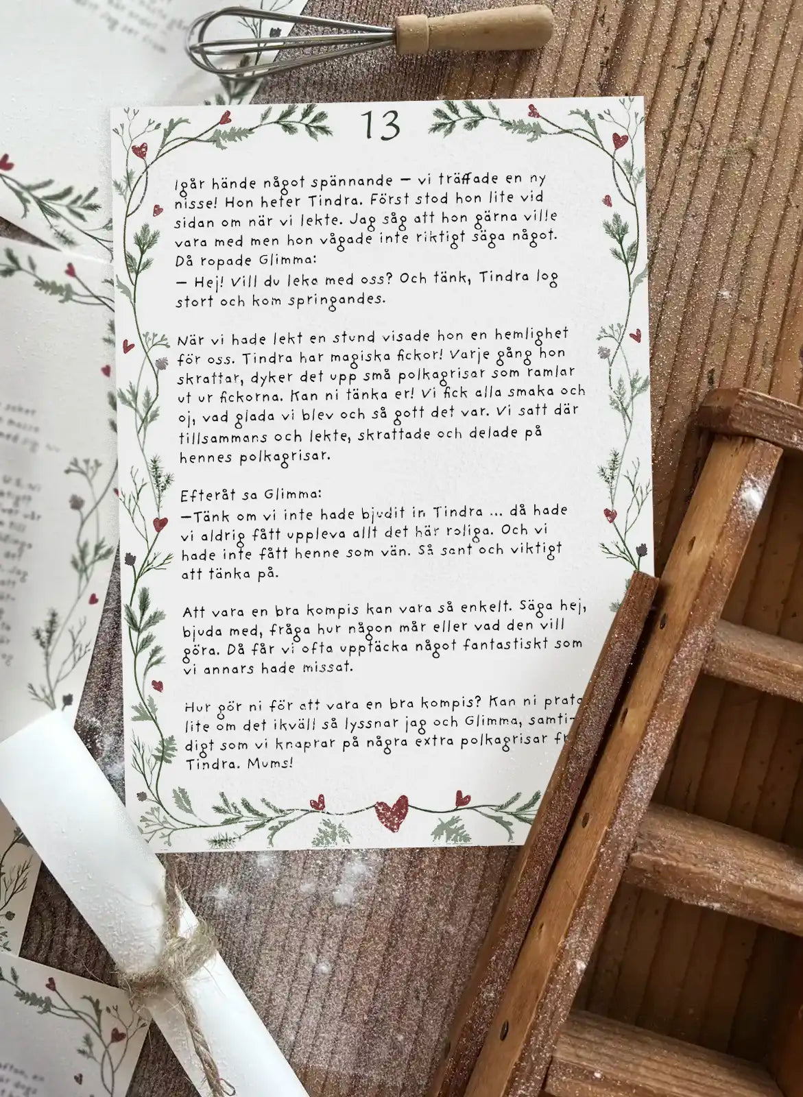 År 3 - Nissen är tillbaka, igen! - Nissekalender