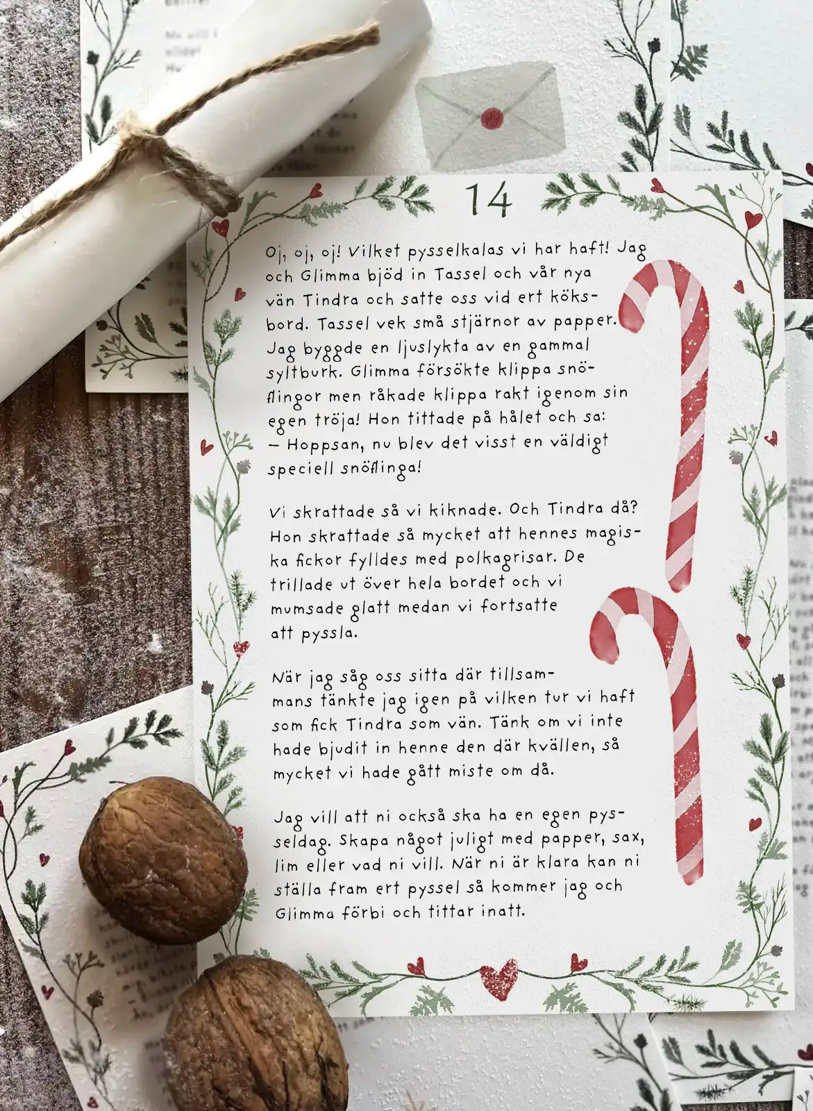 År 3 - Nissen är tillbaka, igen! - Nissekalender