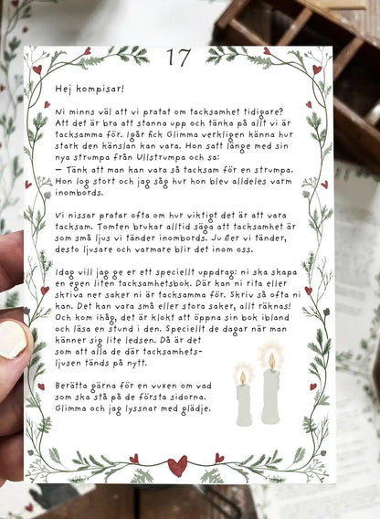 År 3 - Nissen är tillbaka, igen! - Nissekalender