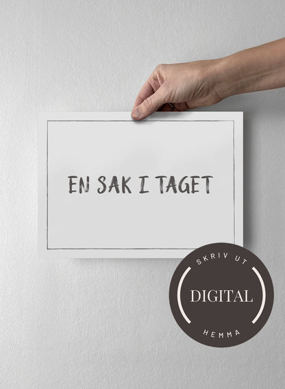 21 x 30 cm - DIGITAL - Skriv ut hemma Off-white