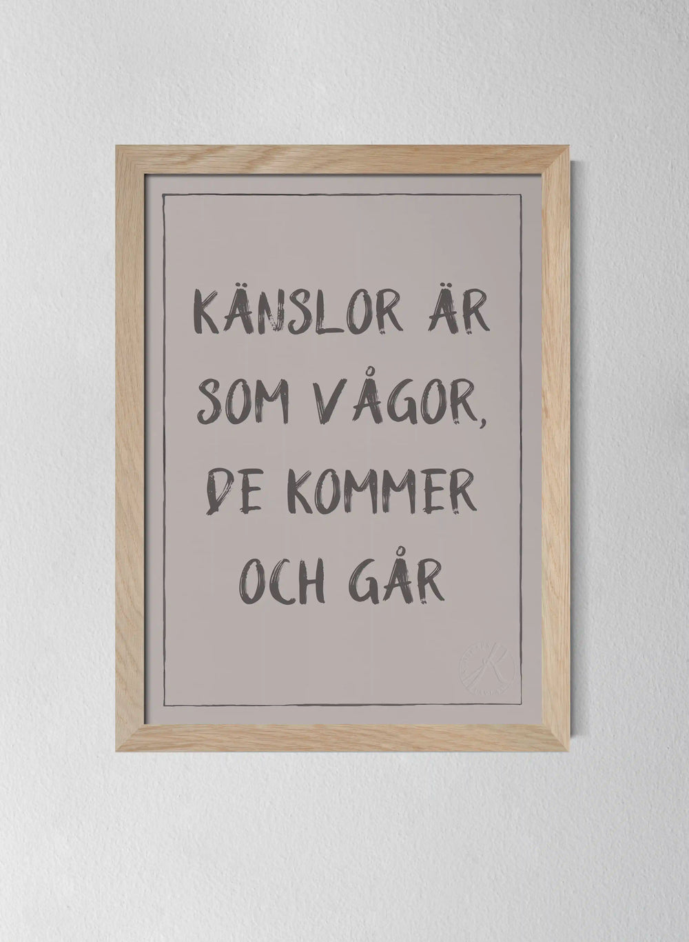 Känslor är som vågor