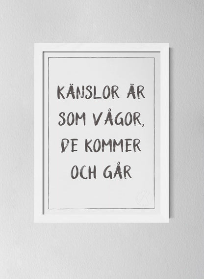 Vit träram Off-white