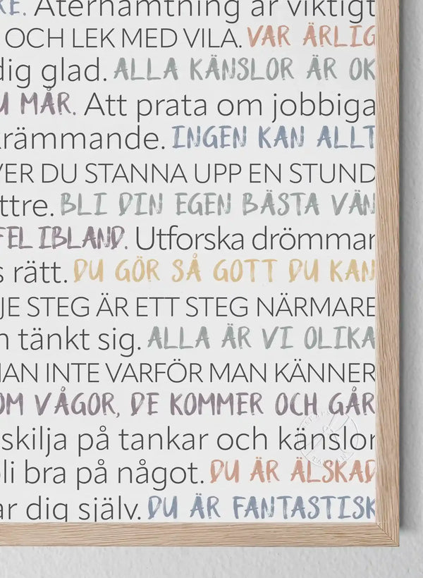 Mina ord till dig
