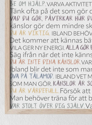 Mina ord till dig