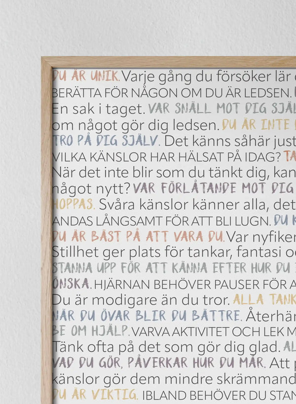 Mina ord till dig
