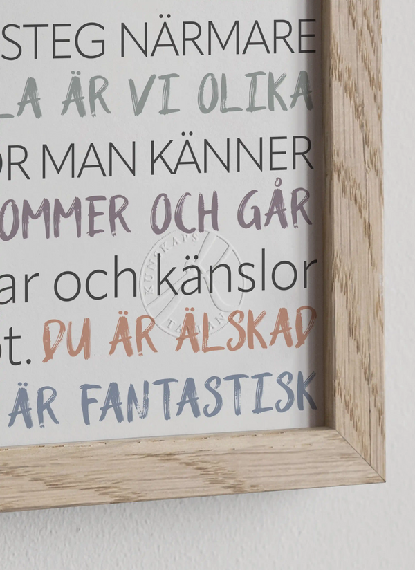 Mina ord till dig