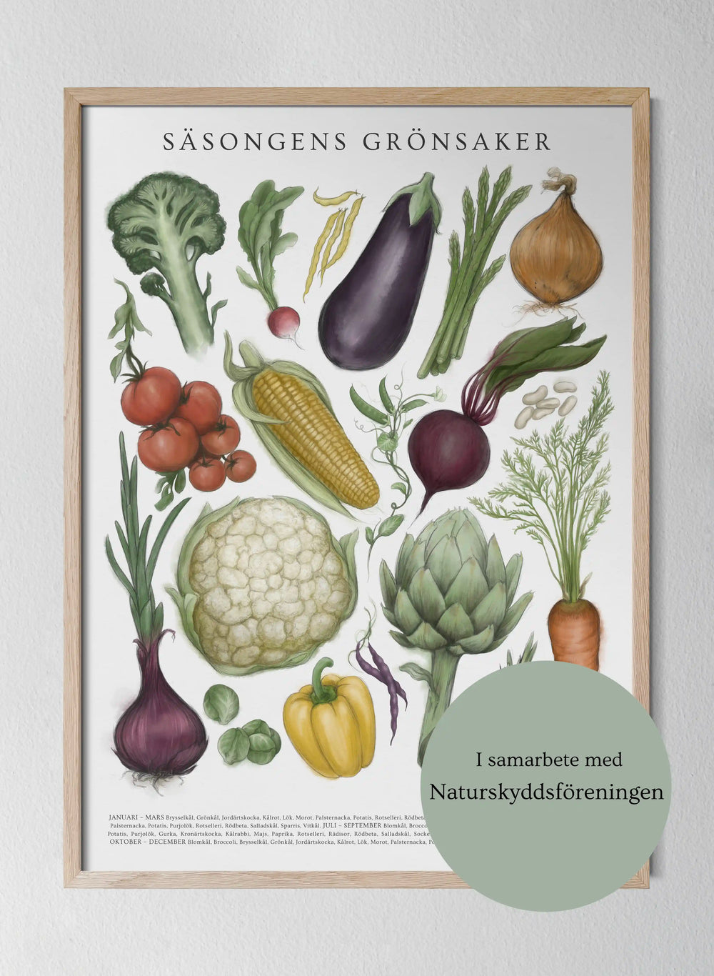 Säsongens grönsaker