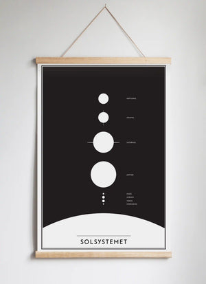 Posterhängare i ek