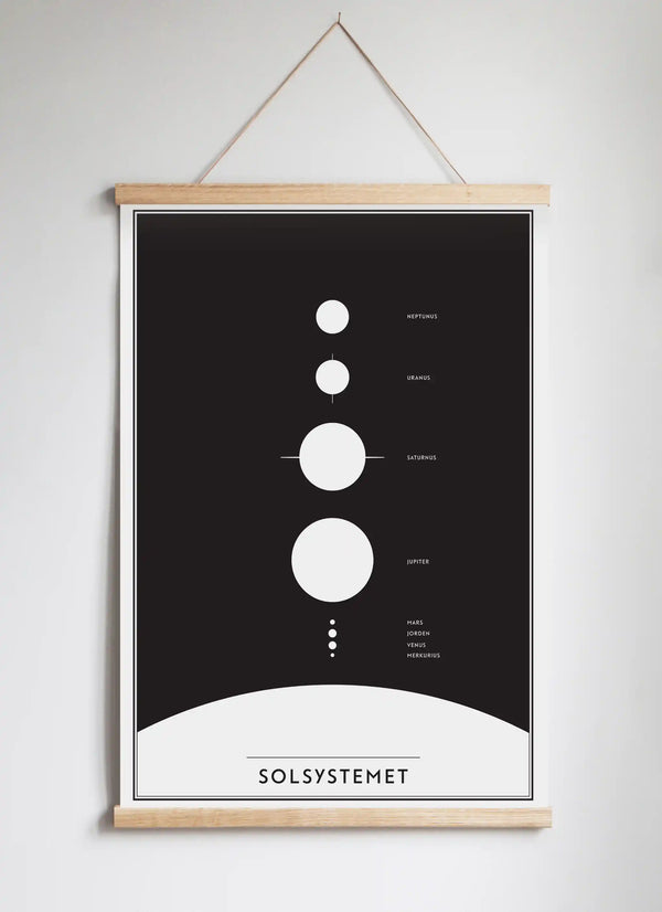 Posterhängare i ek