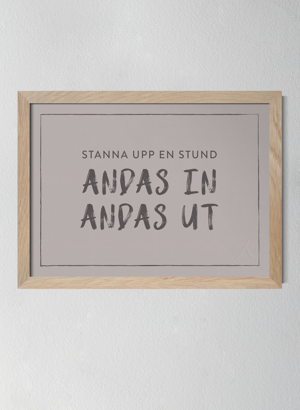 Andas in. Andas ut