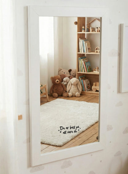 Sticker - Du är bäst på att vara du