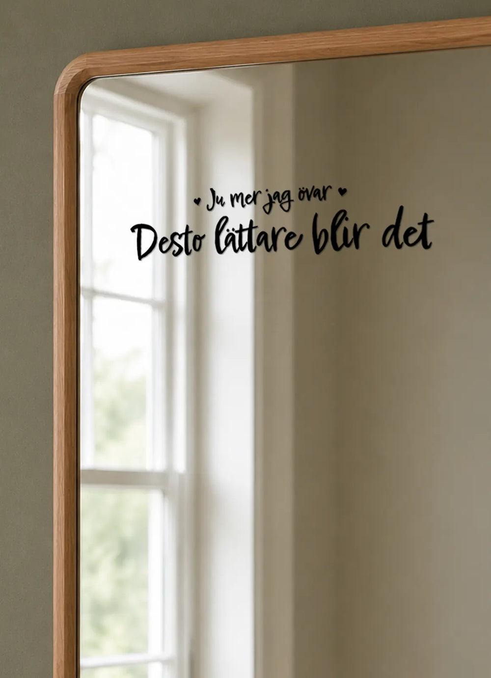 Ju mer jag övar, desto lättare blir det