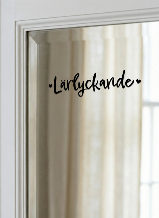 Sticker - Lärlyckande