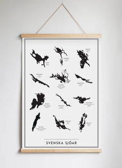 Posterhängare i ek