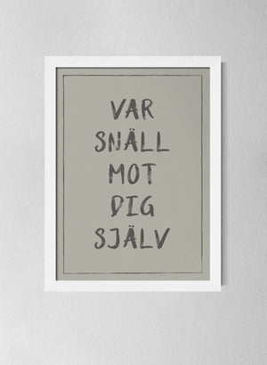 Vit träram Sandwashed Sage