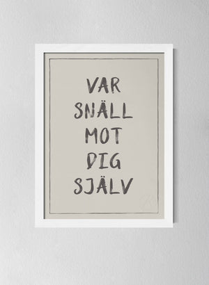 Vit träram Pearl Grey