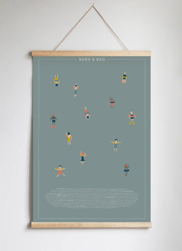 Posterhängare i ek