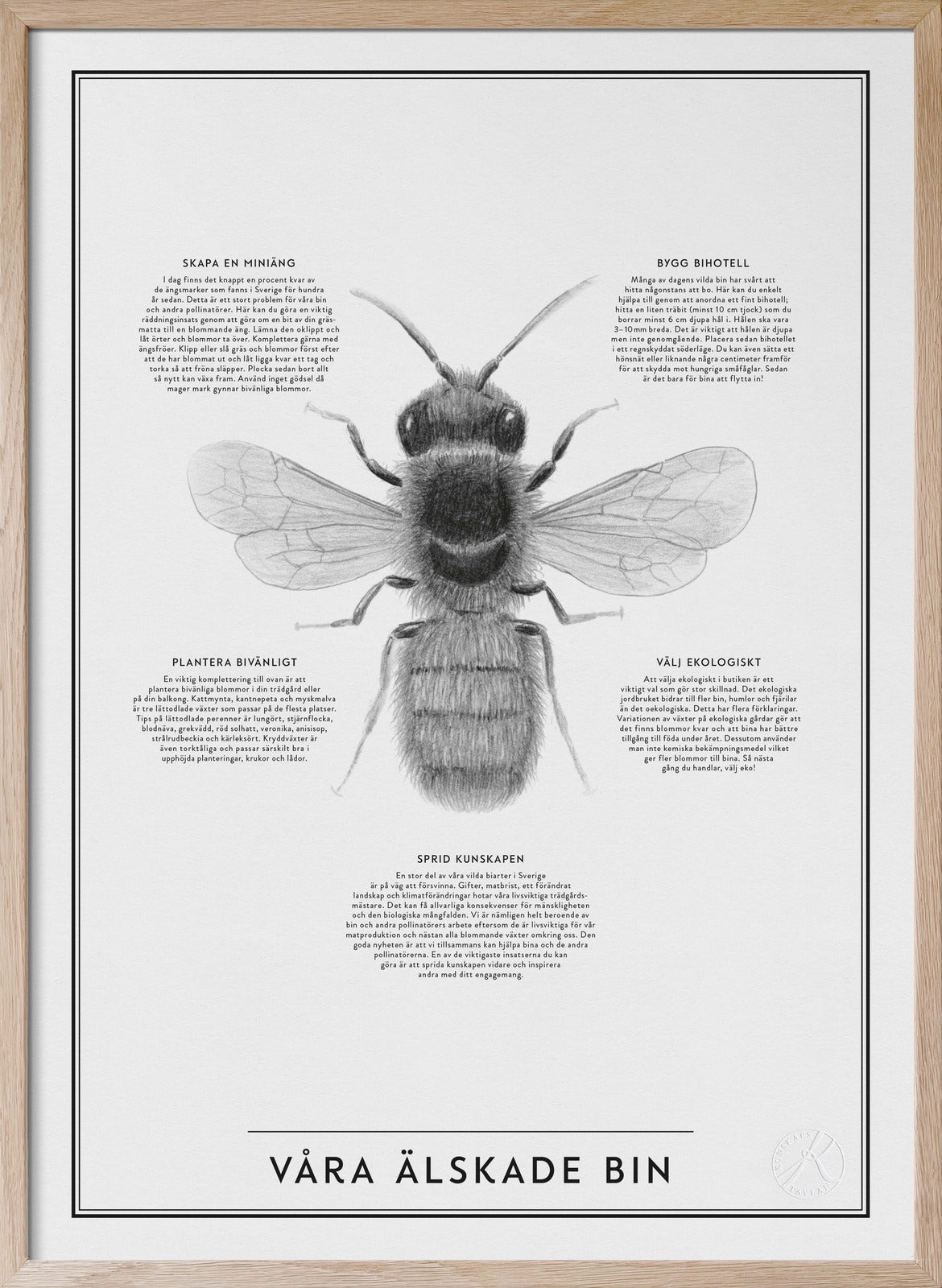 Våra älskade bin - Poster