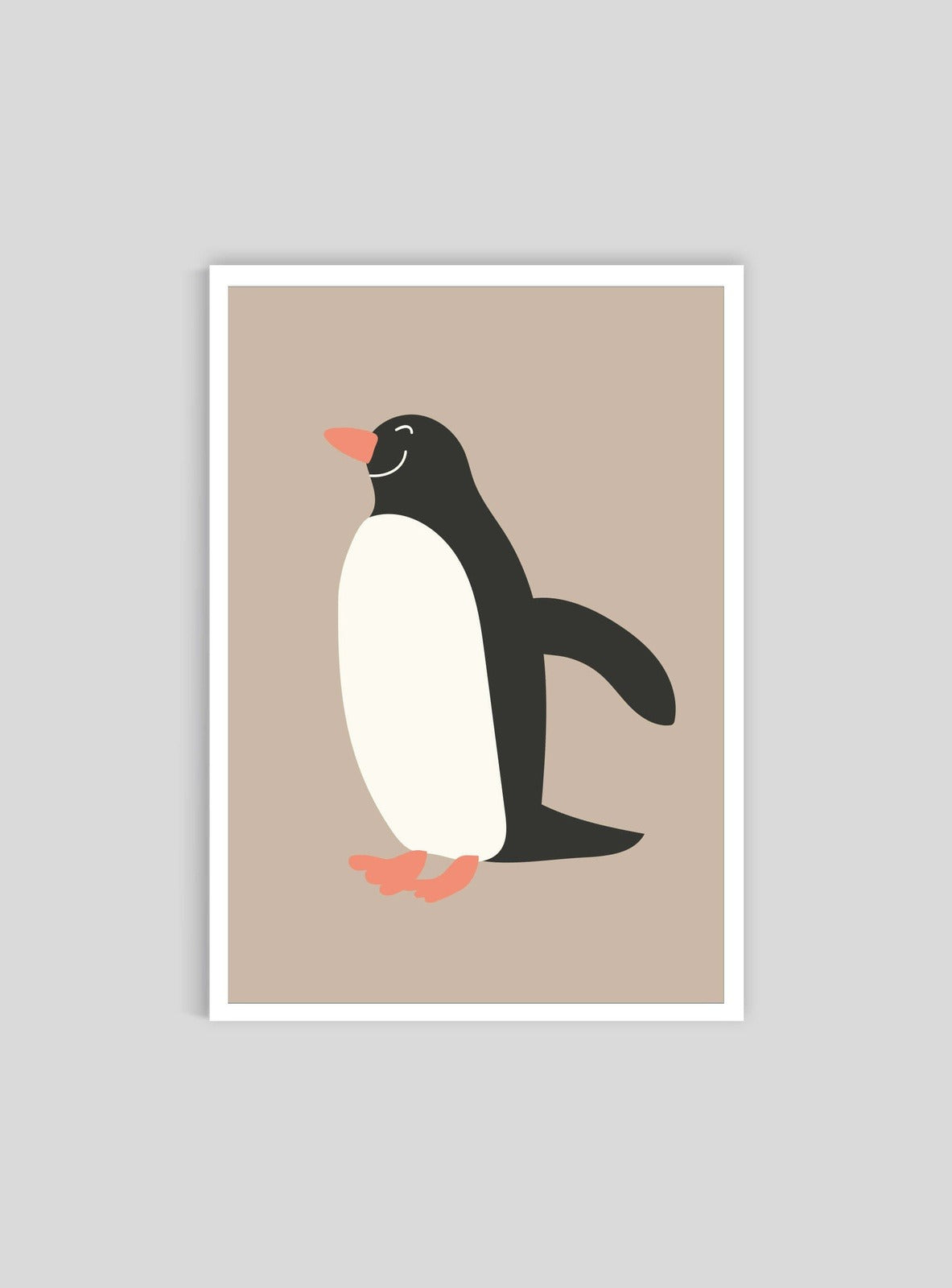 Pingvin - Mini print A5 - Kunskapstavlan