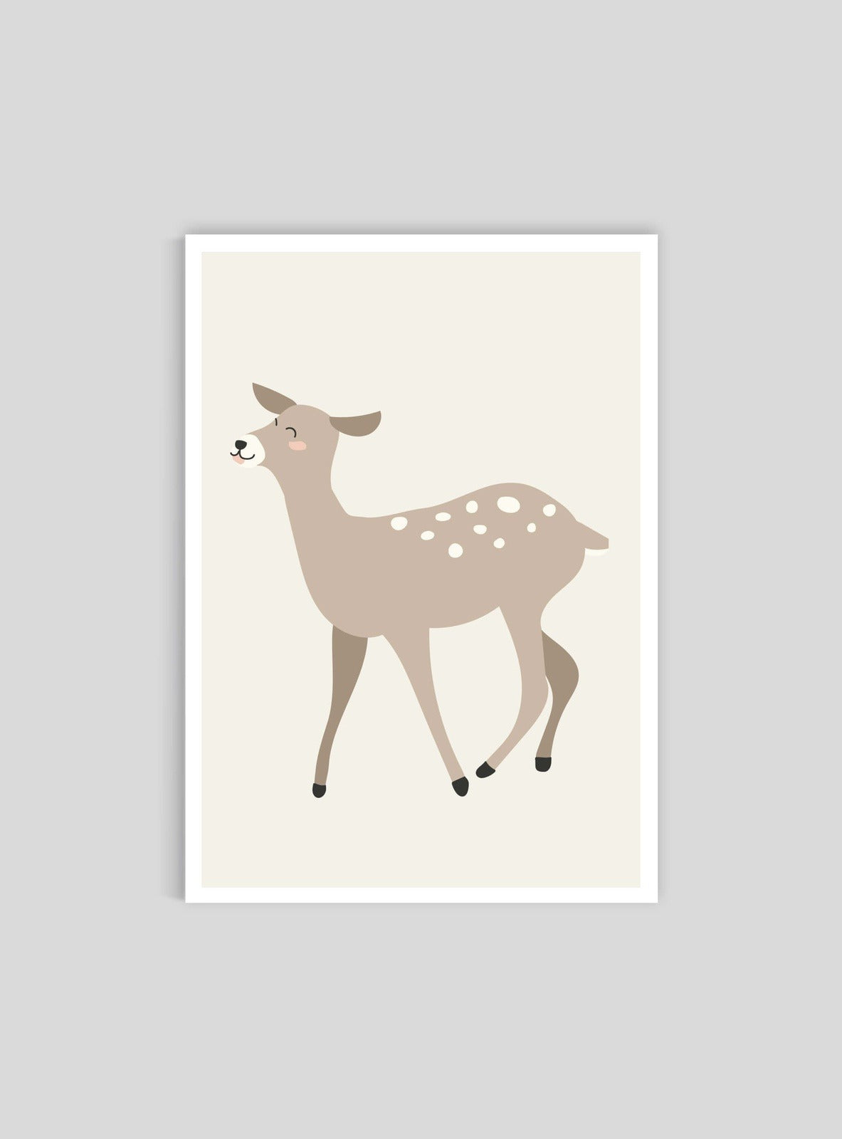 Rådjur - Mini print A5 - Kunskapstavlan