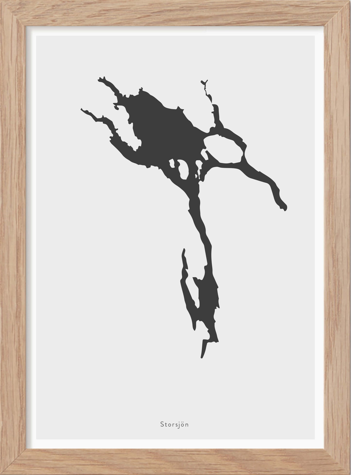 Storsjön - Mini print A5 - Kunskapstavlan