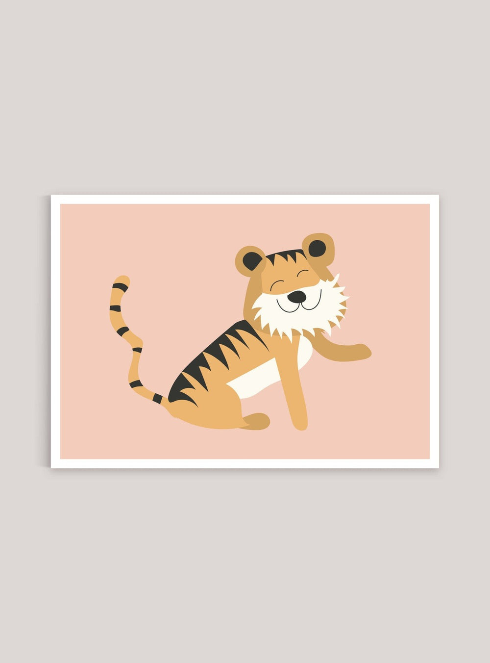 Tiger - Mini print A5 - Kunskapstavlan