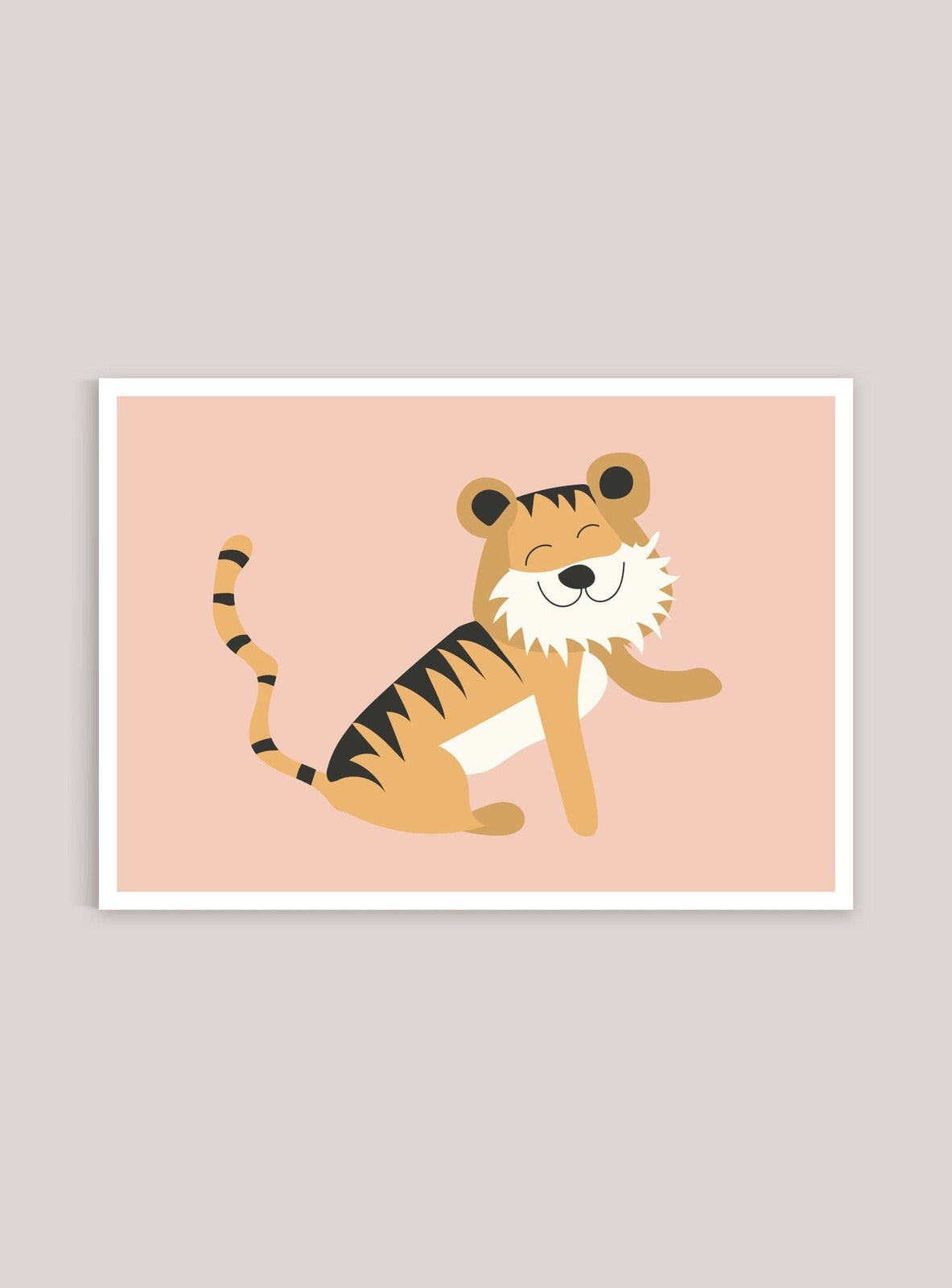Tiger - Mini print A5 - Kunskapstavlan