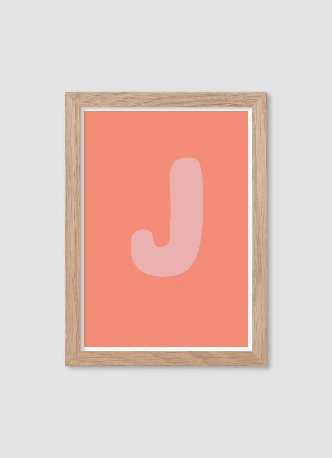 Bokstaven J - Mini print A5 - Kunskapstavlan