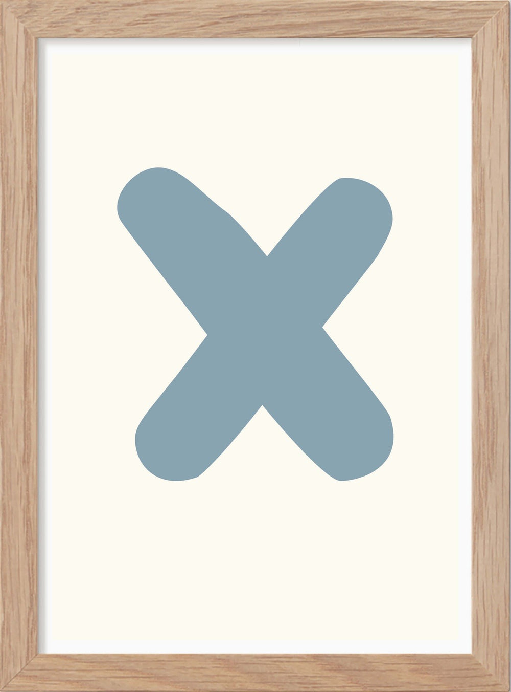 Bokstaven X - Mini print A5 - Kunskapstavlan