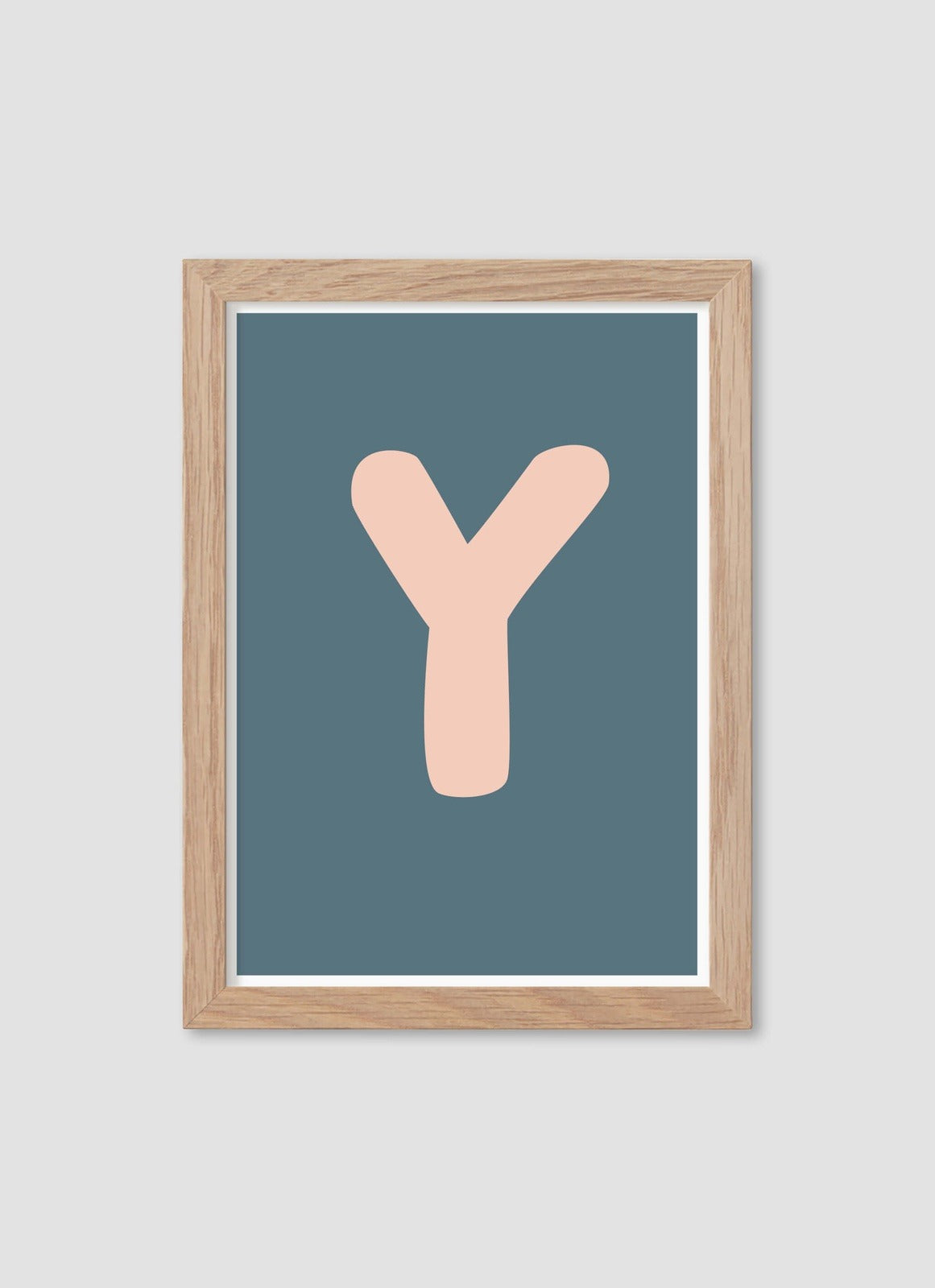 Bokstaven Y - Mini print A5 - Kunskapstavlan