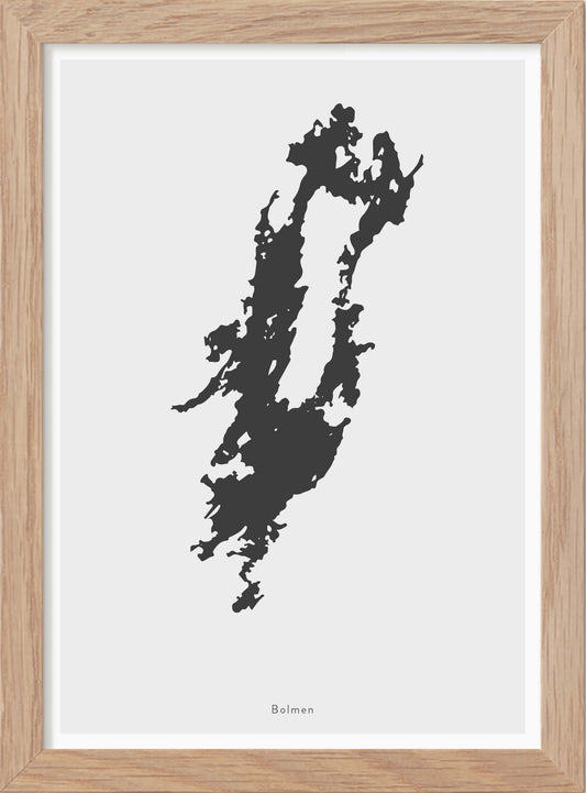 Bolmen - Mini print A5 - Kunskapstavlan