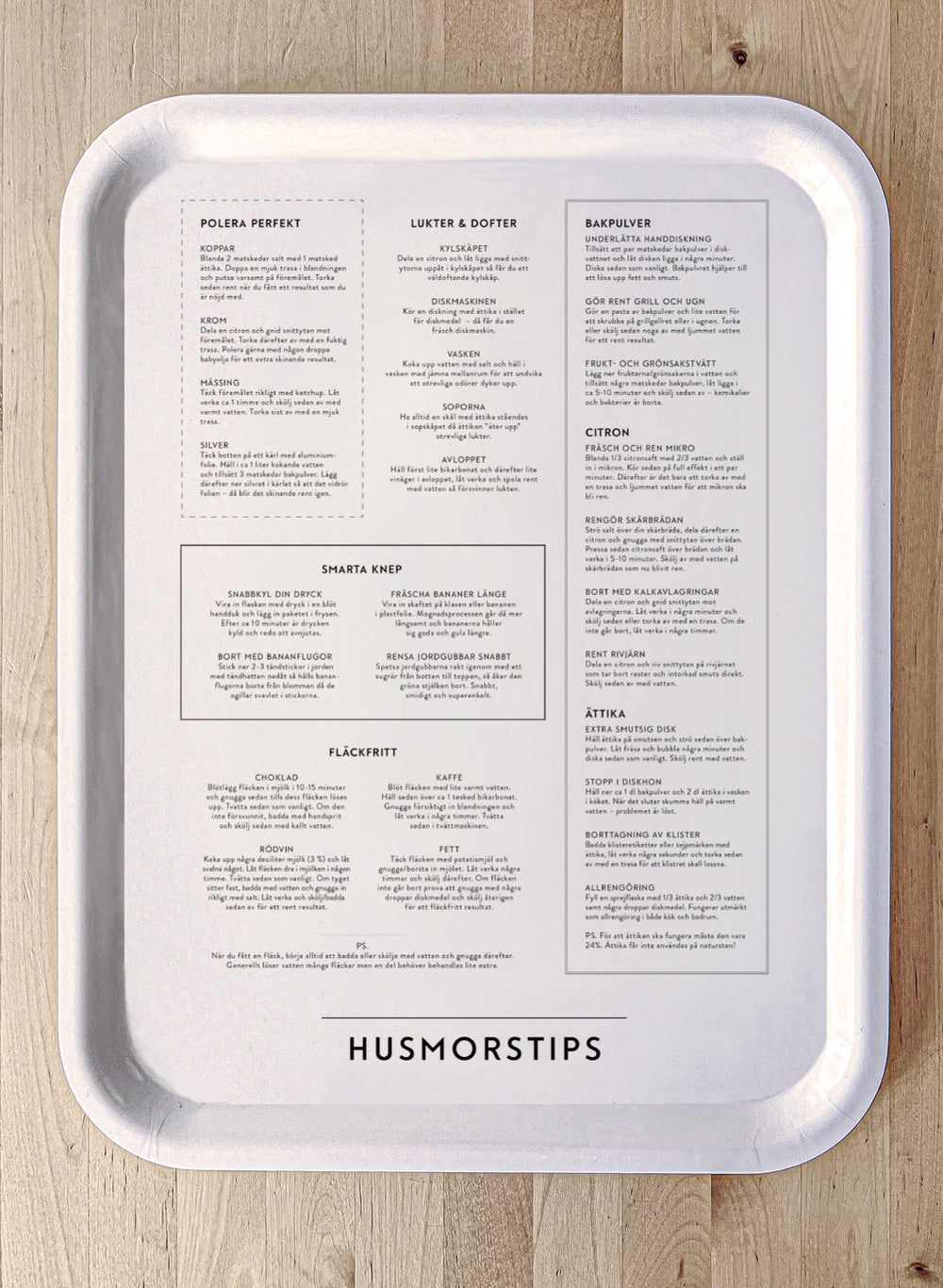Bricka Husmorstips