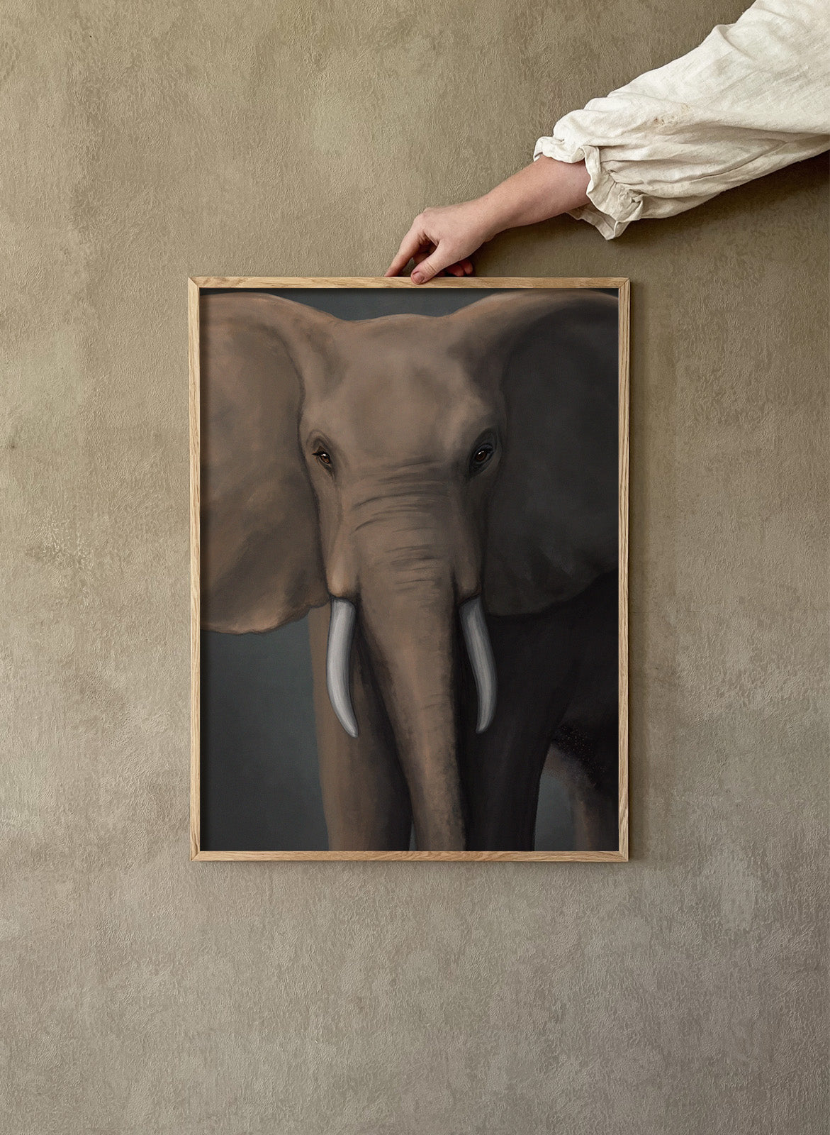 Afrikanska skogselefanten - I samarbete med WWF - Poster